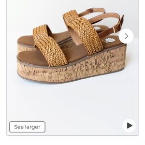 Juju Platform Wedge Sandal